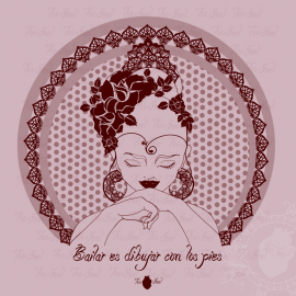 Camiseta manga corta negra. Flamenca, gris, toofeel moda alternativa