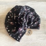 Modelo Turbante multipostura. Estampado 10. Toofeel