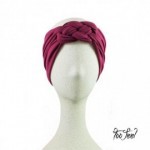 Modelo trenza. Básicos. Granate. Toofeel