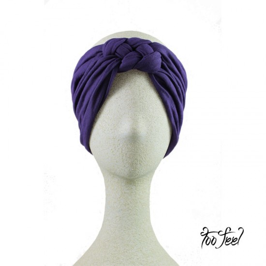 Modelo trenza. Básicos. Morado. Toofeel