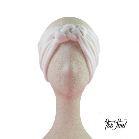 Modelo trenza. Básicos. Blanco. Toofeel