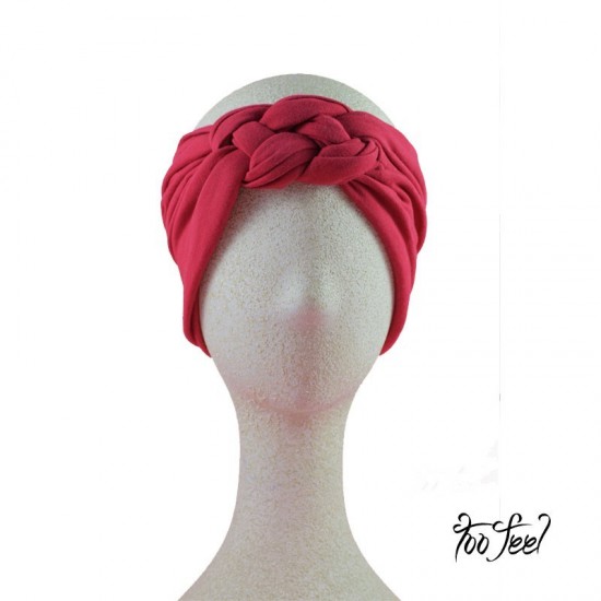 Modelo trenza. Básicos. Rojo. Toofeel