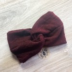 Modelo Nudo fino. Granate. Otoño-Invierno. Toofeel moda alternativa