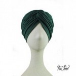 Modelo Turbante multipostura. Verde. Toofeel