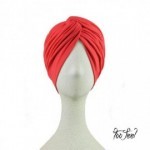 Modelo Turbante multipostura. Rojo. Toofeel