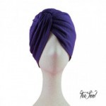 Modelo Turbante multipostura. Morado. Toofeel