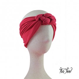 Modelo trenza. Básicos. Rojo. Toofeel