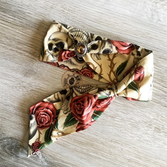 Pañuelo multipostura. Estampado 1. Toofeel moda alternativa