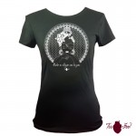 Camiseta manga corta negra. Flamenca, blanca, toofeel moda alternativa