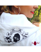 Sudaderas de mujer con estampaciones diseñadas por Toofeel moda alternativa
