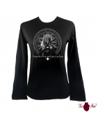 Camiseta de mujer, manga larga. Estampado mujeres del mundo. Toofeel moda alternativa