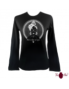 Camiseta mujer manga larga, flamenca. Toofeel moda alternativa