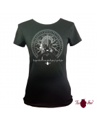 Camiseta mujer manga corta, vikinga