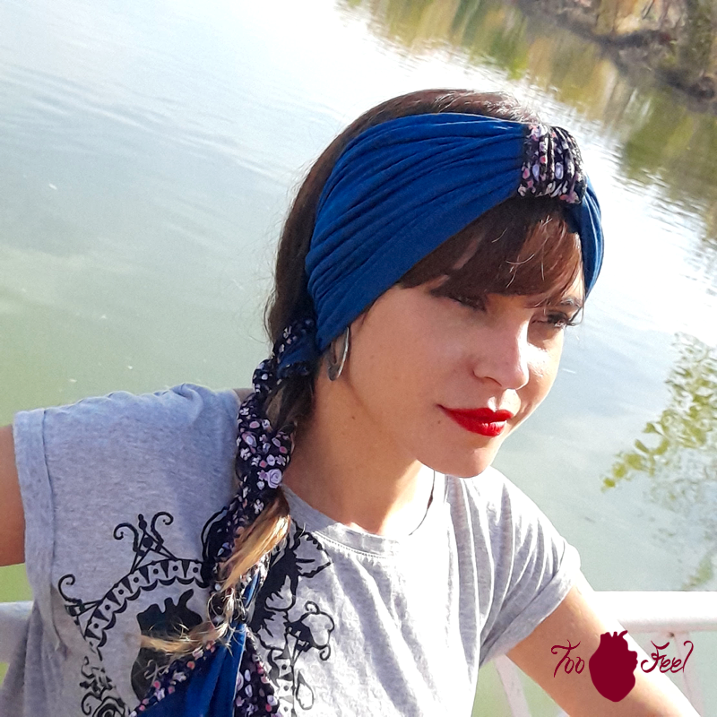 Turbante Multipostura con pañuelo